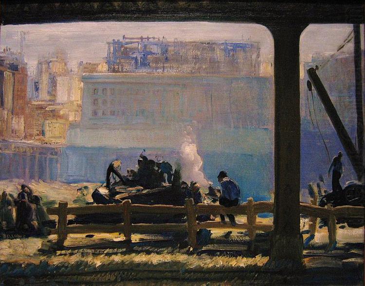 Blue Morning, George Wesley Bellows